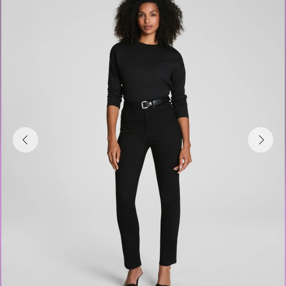 Slim Straight Sculpting Jeans with Tummy Control | SPANX